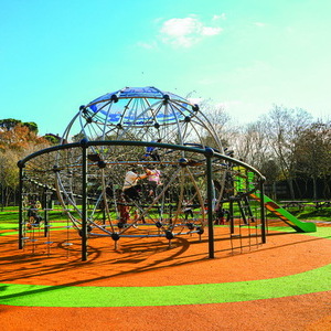 Juegos de trepa circuitos de escalada y estructuras metalicas para parques exteriores